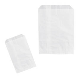 Sachets papier blanc